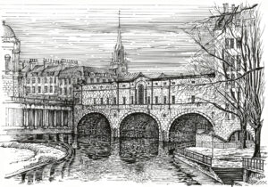 Графика. Мост Палтни 1773